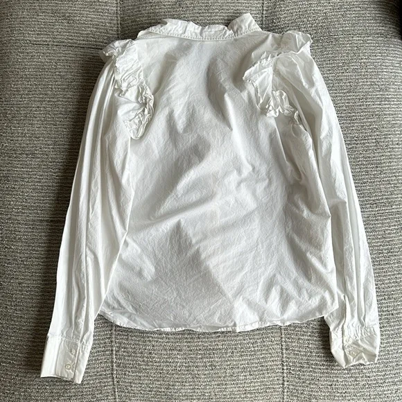 H&M white collared shirt - Picture 2 of 2